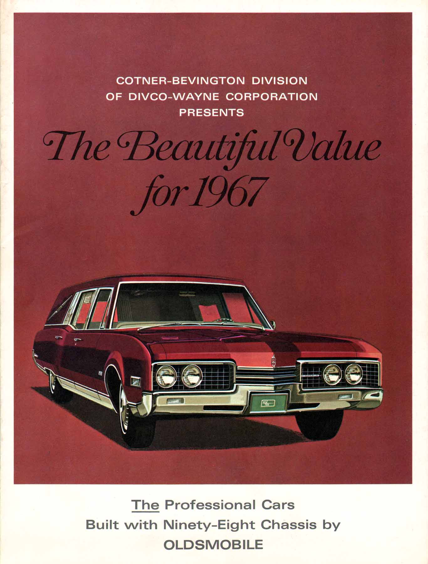 1967 Oldsmobile Cotner-Bevington Brochure Page 1